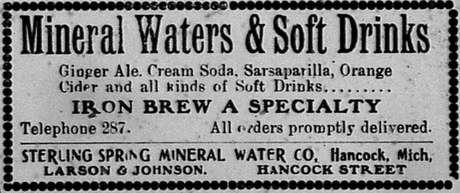 Newspaper ad - <i>The Evening Journal</i>, 13 Dec 1907